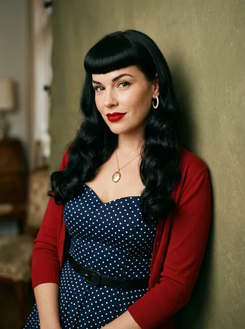 Bettie bangs