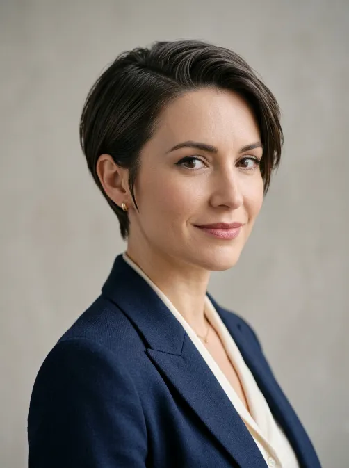 Blunt pixie bob