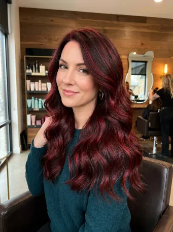 Cherry cola red