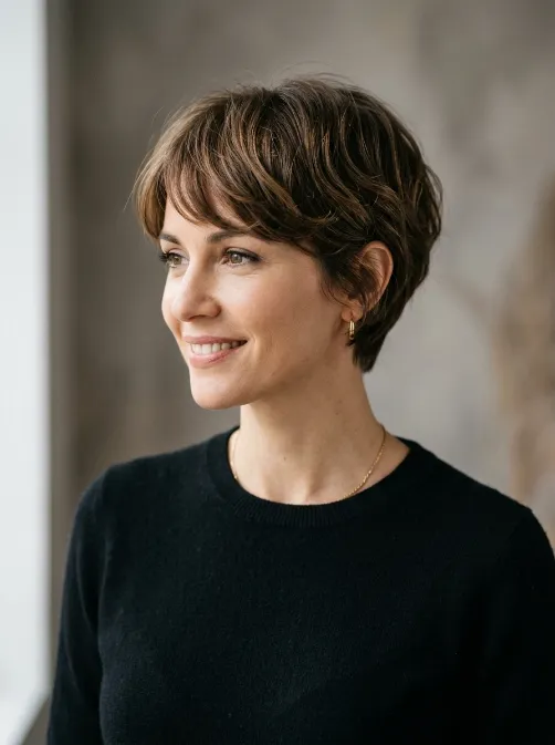 Classic french pixie
