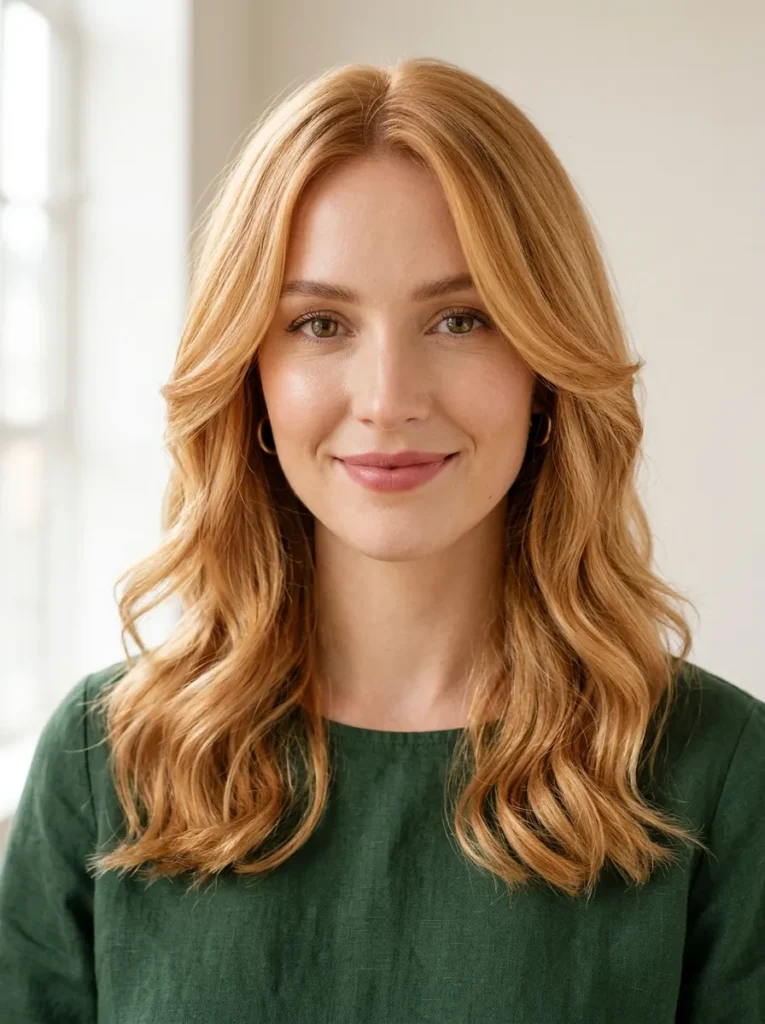 Classic strawberry blonde