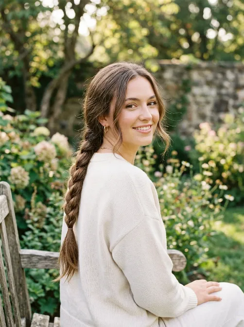 Classic three strand braid