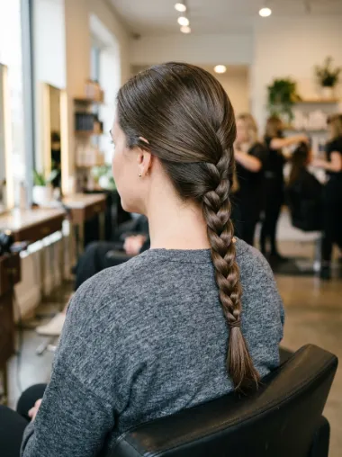 Classic three strand braid