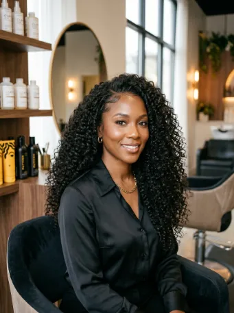 Clip in extensions over protective styles