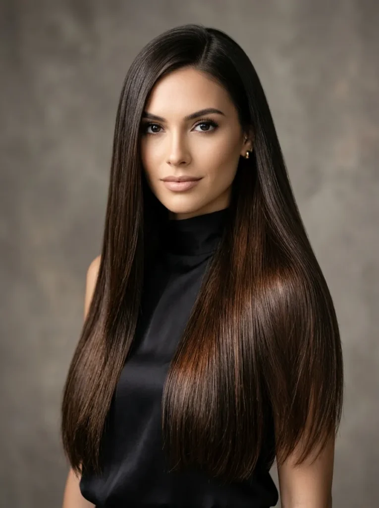 Dark chocolate brown