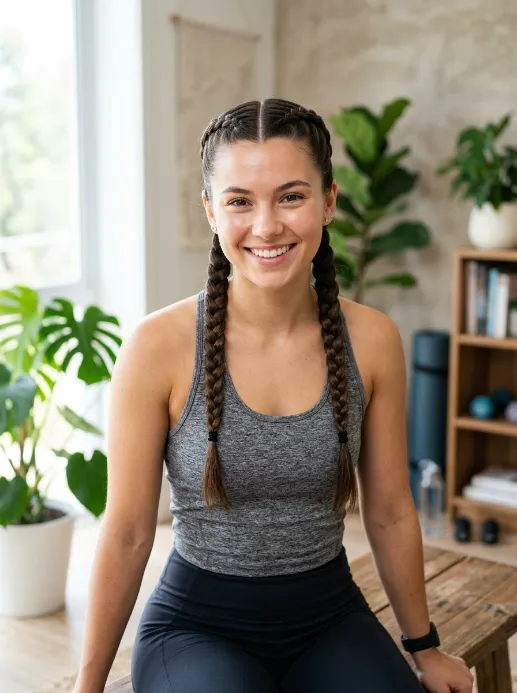 Double dutch braids
