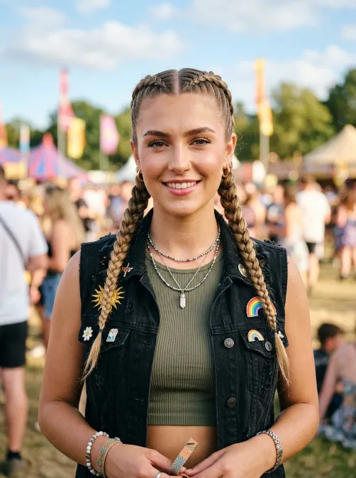 Double dutch braids