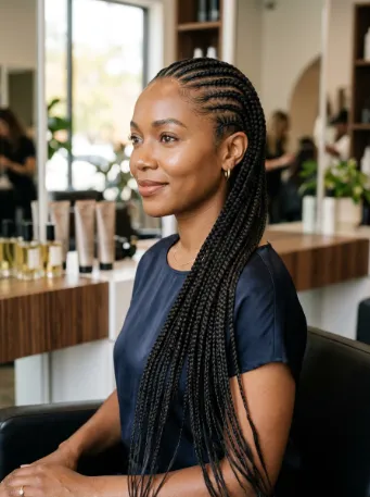 Feed in braids