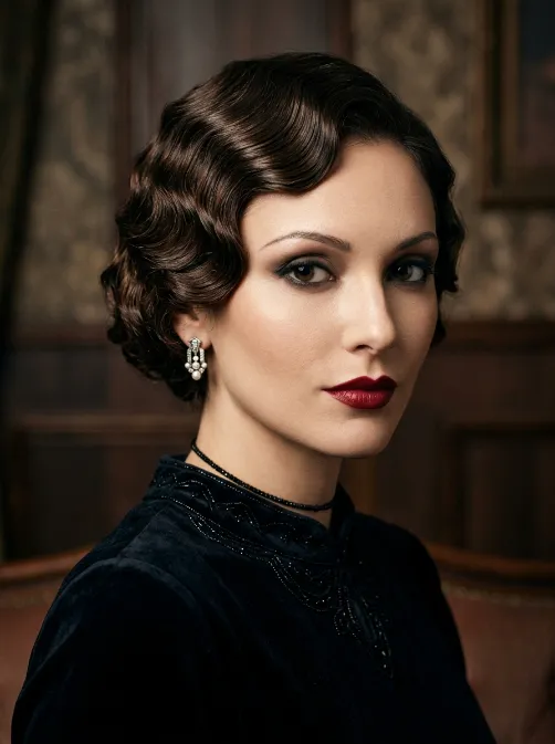 Finger wave bob