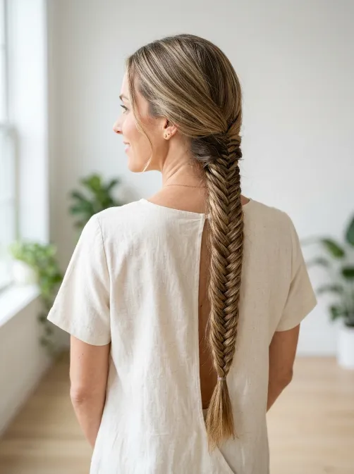 Fishtail braid