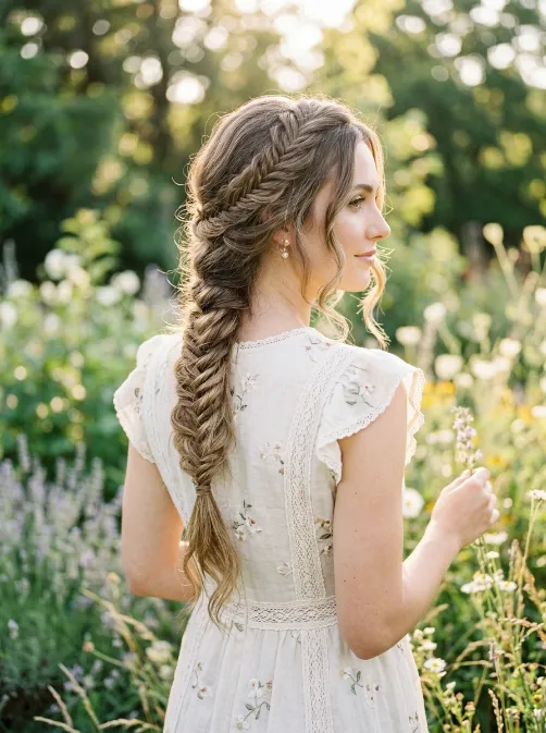 Fishtail braid