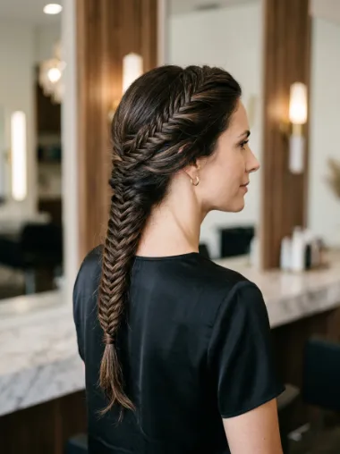 Fishtail braid