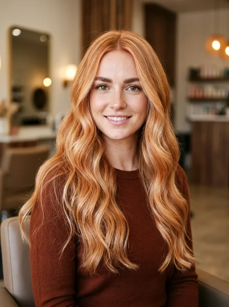 Ginger strawberry blonde