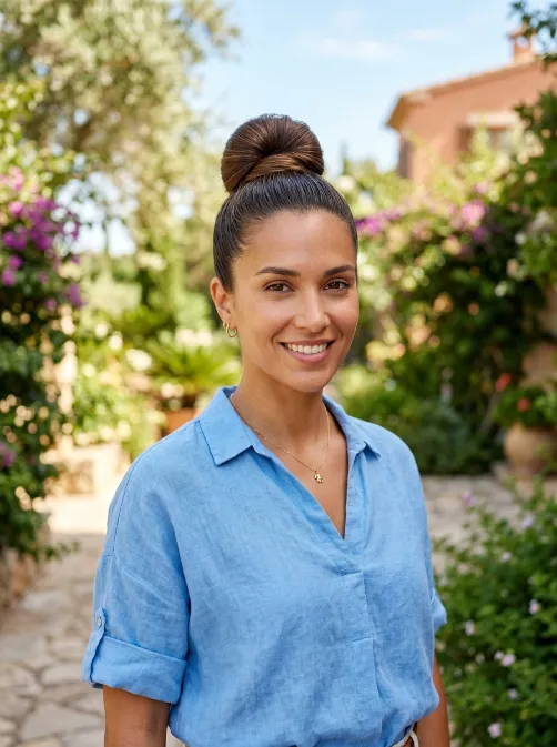 High bun