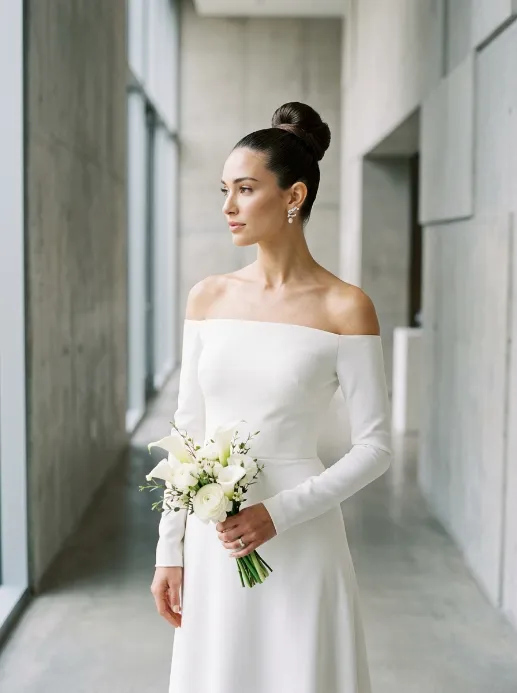 . high fashion bun