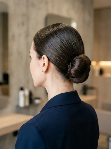 Low bun