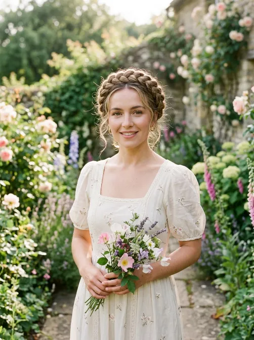 Milkmaid braid