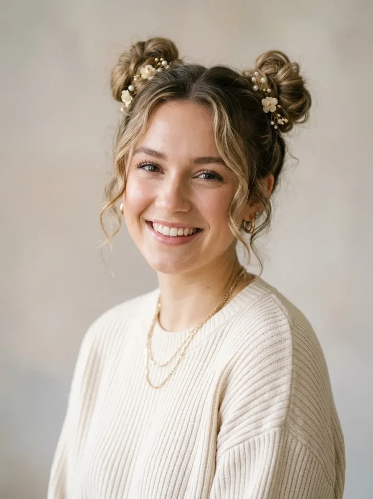 Mini space buns