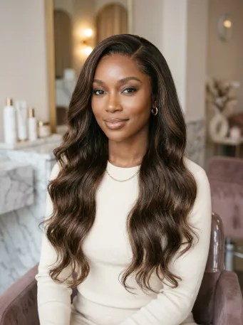 Sew in weave