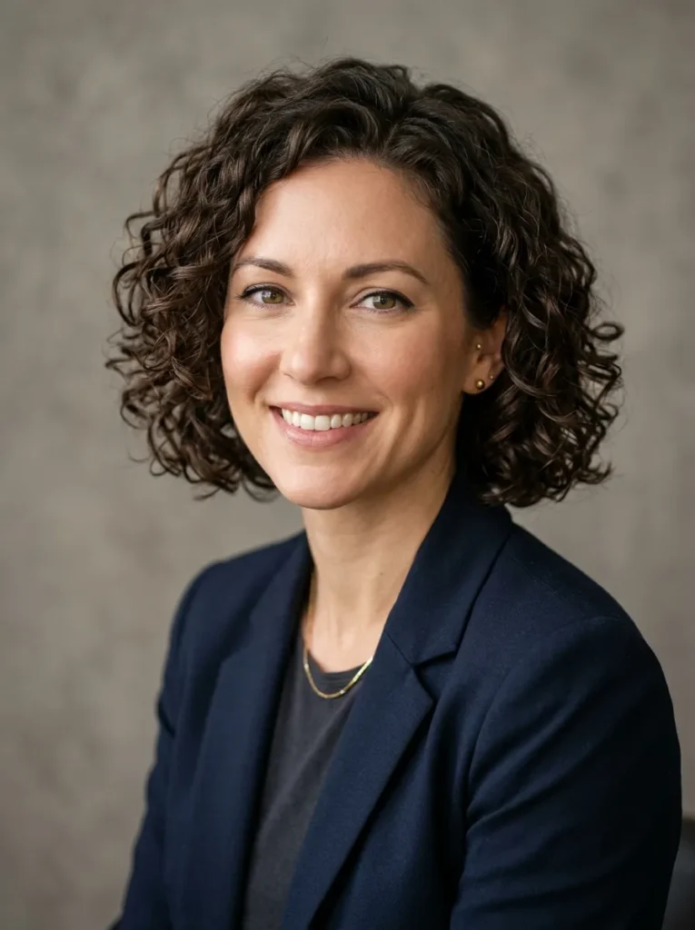 Short curly bob perm