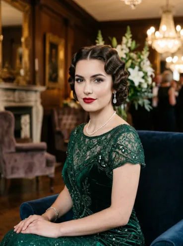 Symmetrical finger waves