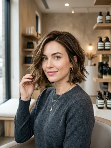 Textured bob
