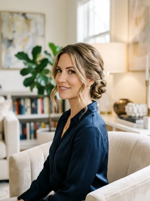 Twisted chignon