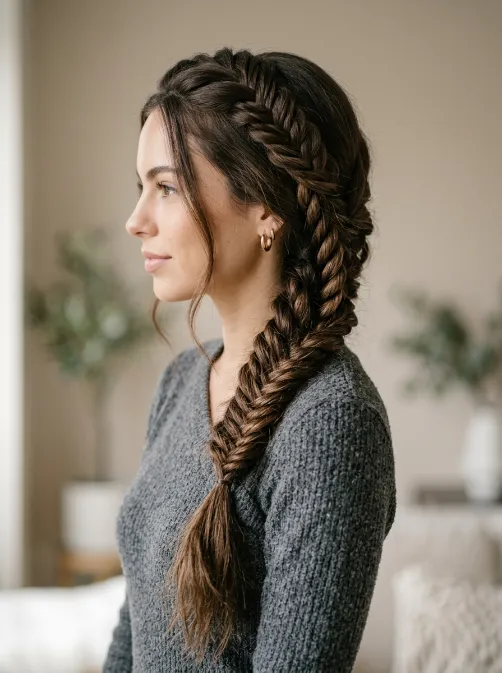 Twisted fishtail
