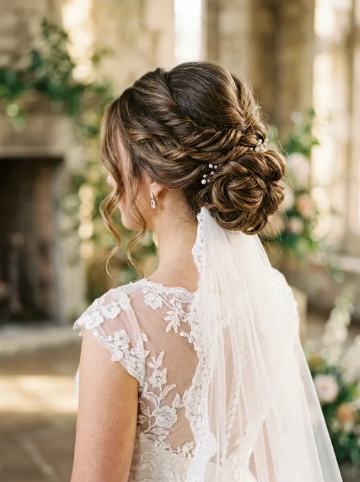 Twisted updo