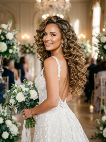 Voluminous curls