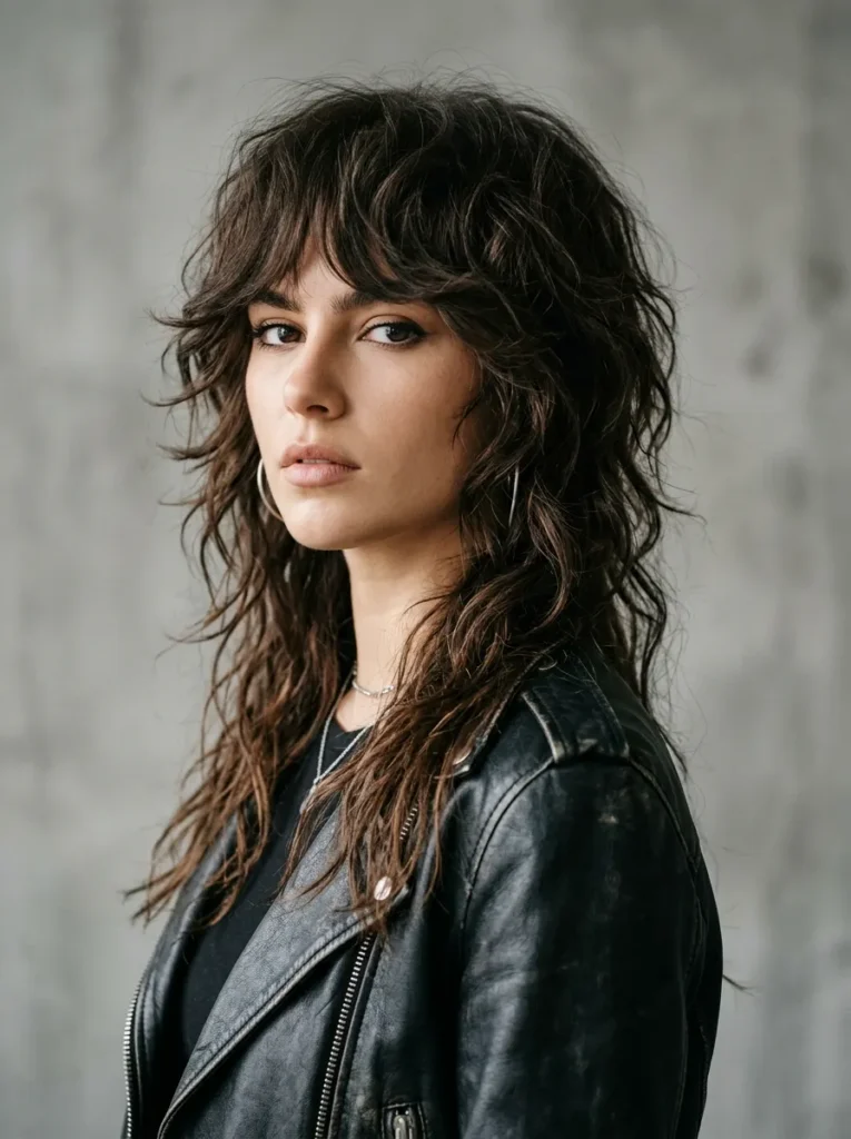 Wolf cut