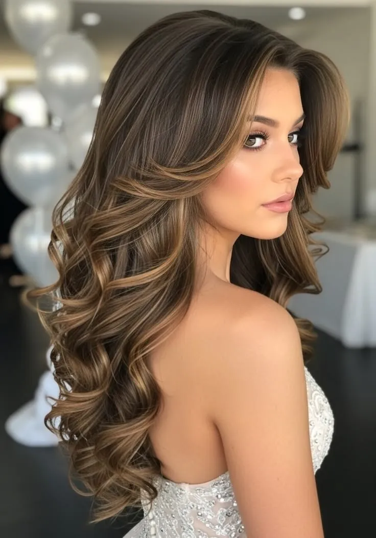 Salon hair styling flowers