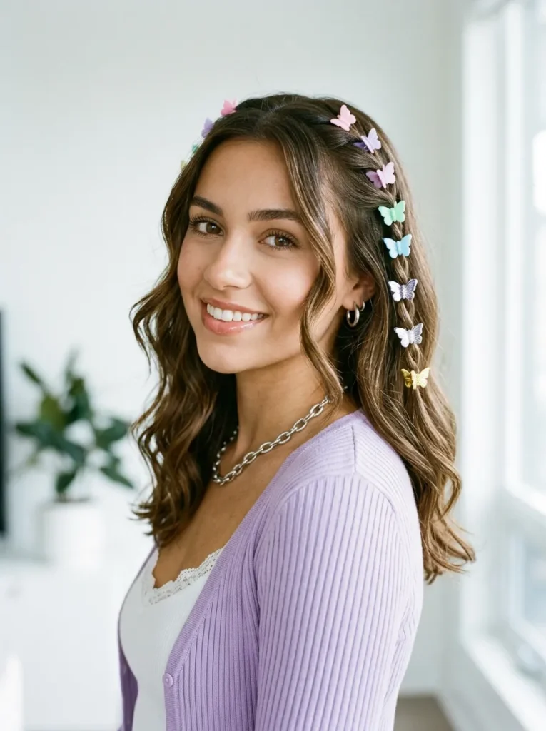 Butterfly clips