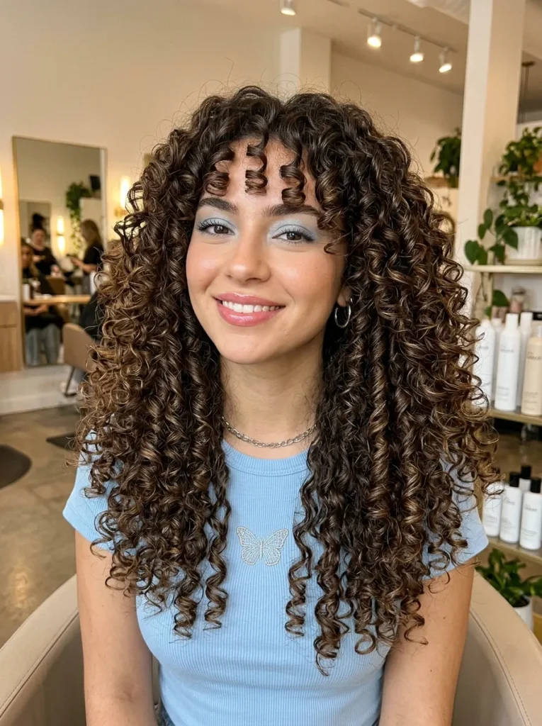 Spiral curls