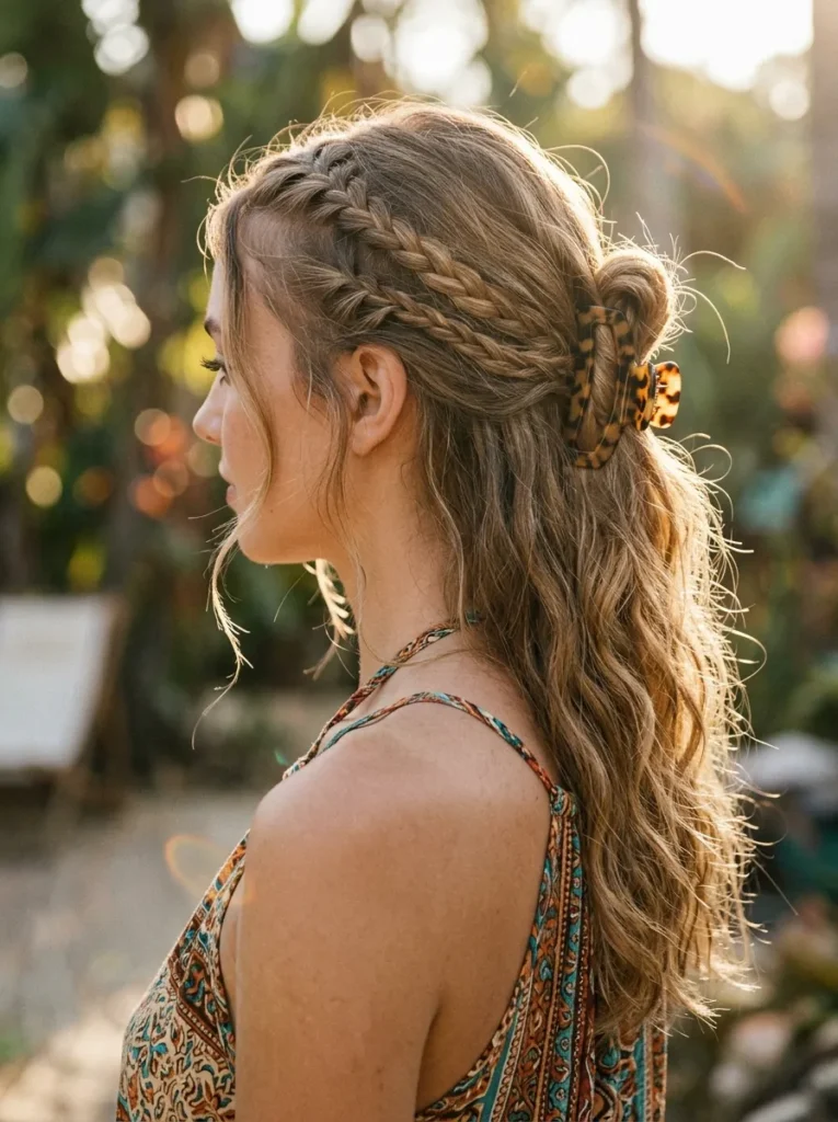 The braided clip combo
