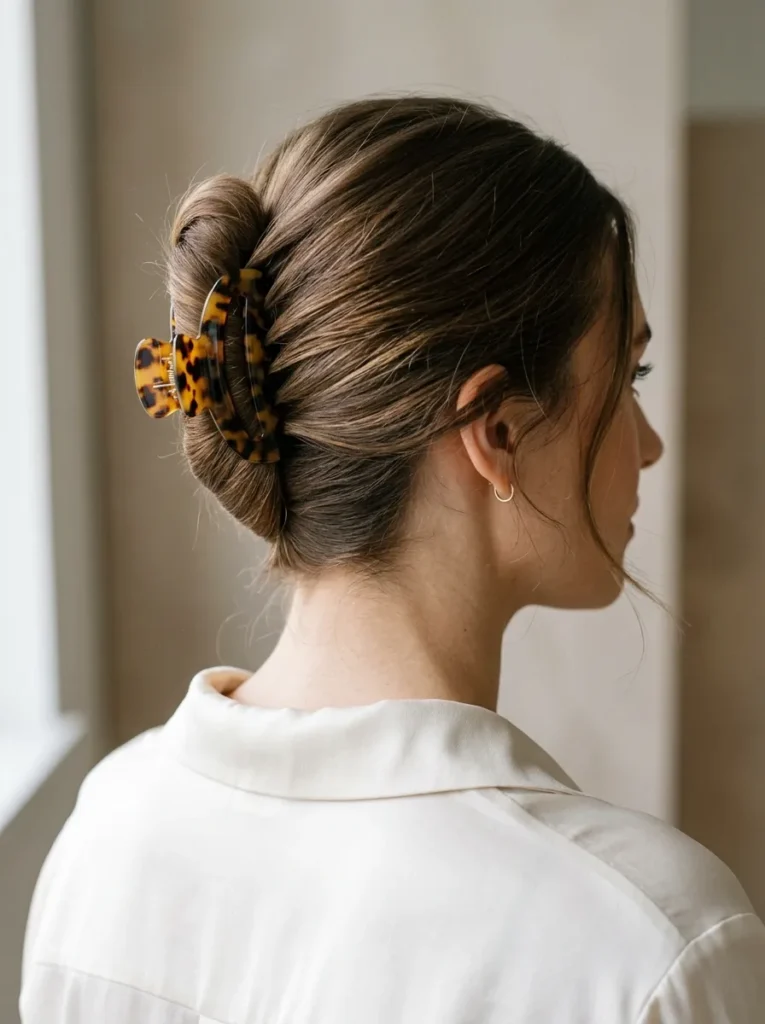 The classic french twist