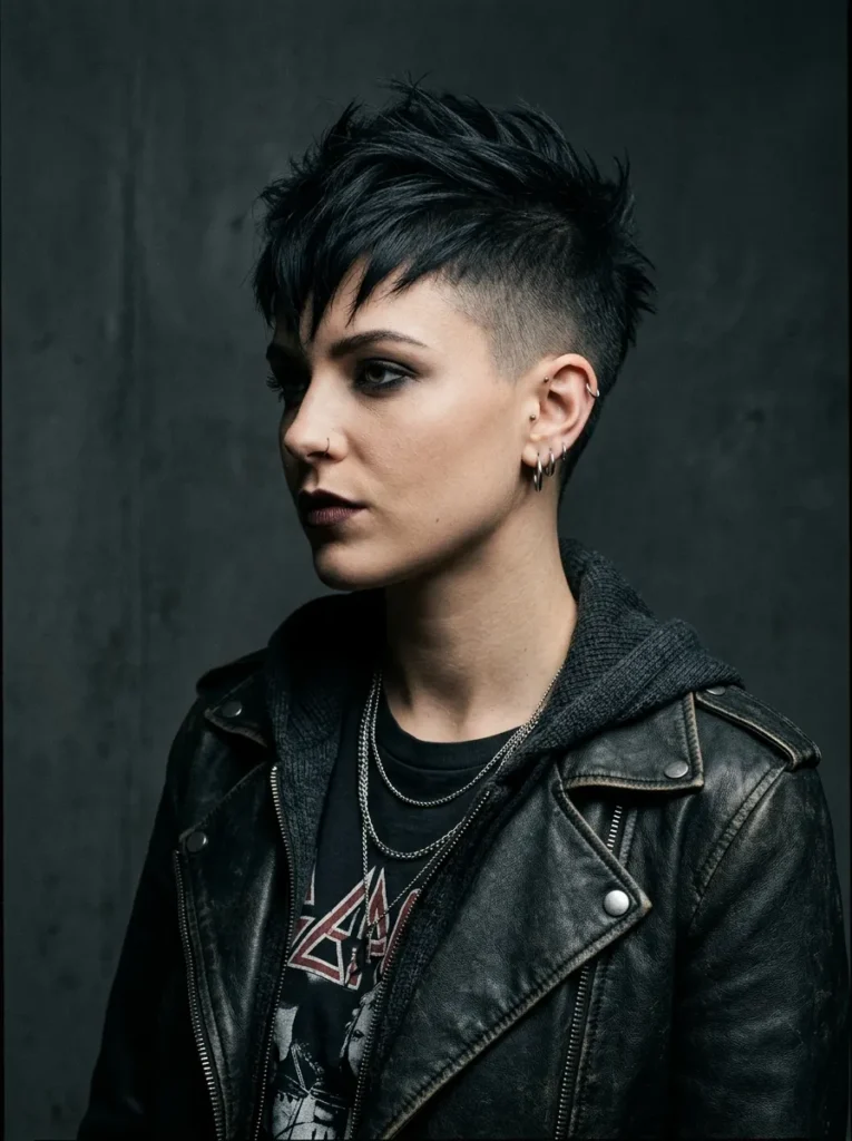 The mohawk pixie hybrid