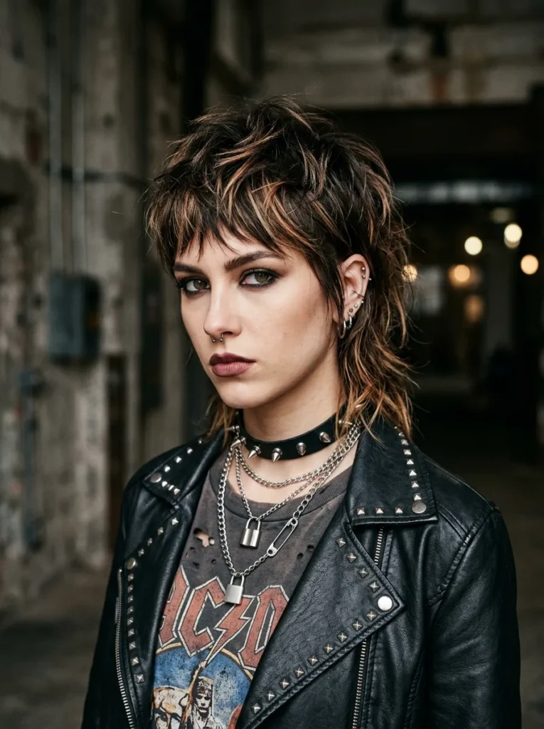 The punk pixie mullet