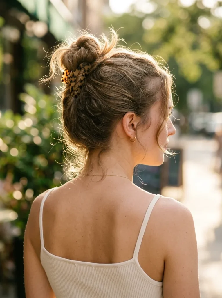 The top knot clip