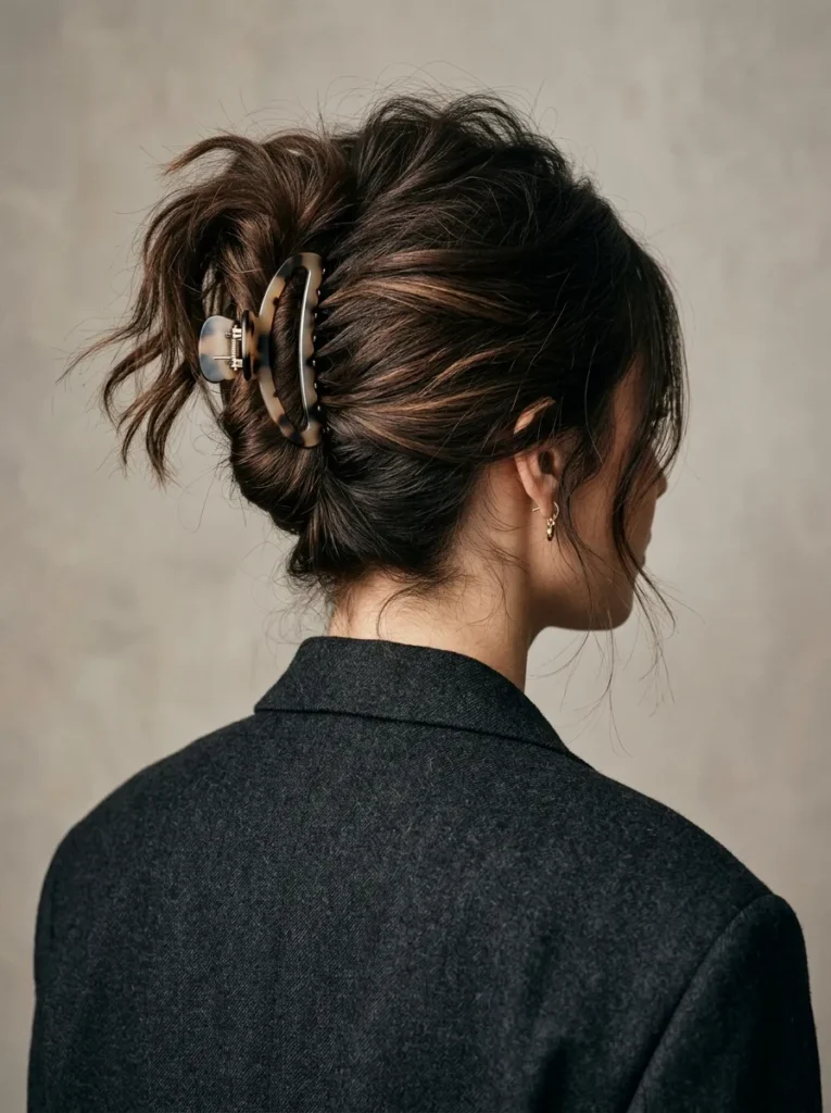 The voluminous crown clip